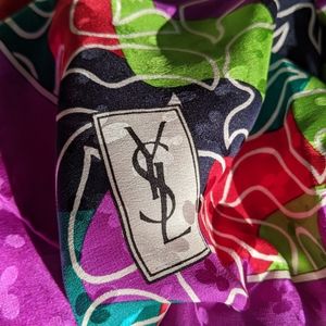 YSL Silk Scarf